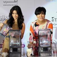 Kim Kardashian and Kris Jenner at the press conference for the launch of Millions Of Milkshakes | Picture 101737